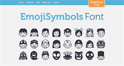 Desktop Screenshot of emojisymbols.com